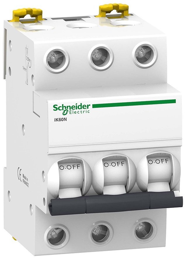Schneider Electric автоматический выключатель 3P 25 A, 6 кА, 230 В купить,NaN