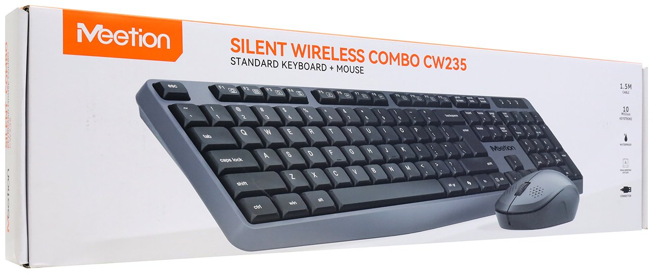 Клавиатура MeeTion MT-CW235 Black черный купить,NaN