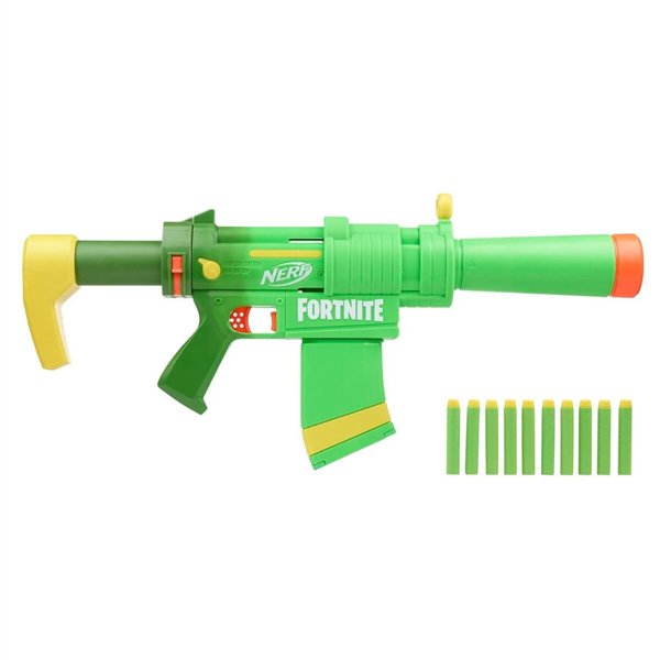 Бластер Hasbro Nerf Fortnite Smg-Zesty зеленый купить,NaN