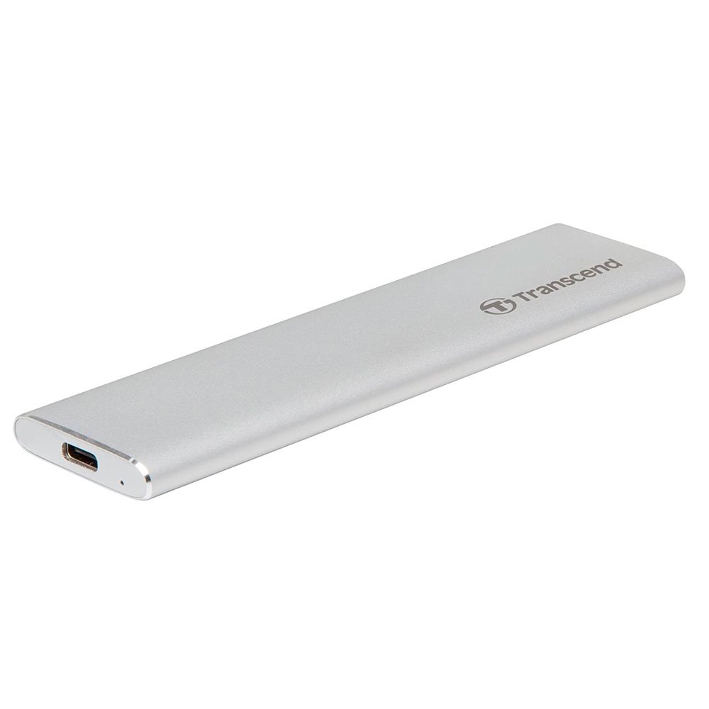 Внешний бокс для установки SSD Transcend TS-CM80S серебристый купить,NaN