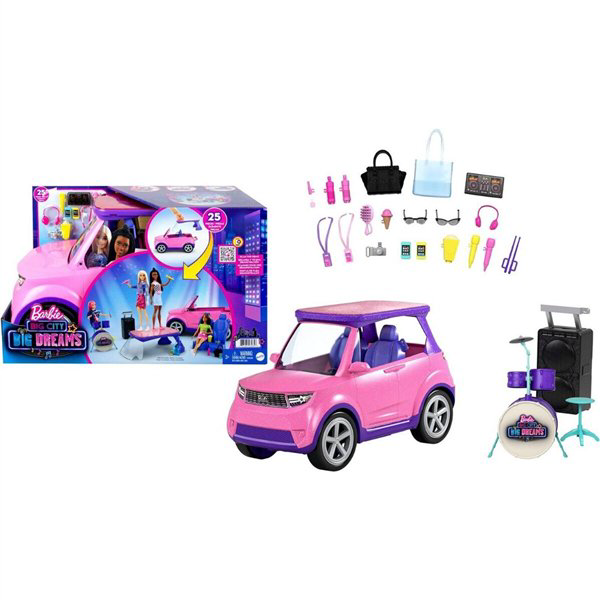 Игровой набор Mattel  Автомобиль-трансформер для Barbie   купить,NaN