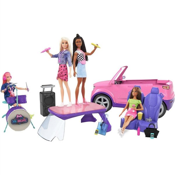 Игровой набор Mattel  Автомобиль-трансформер для Barbie   купить,NaN