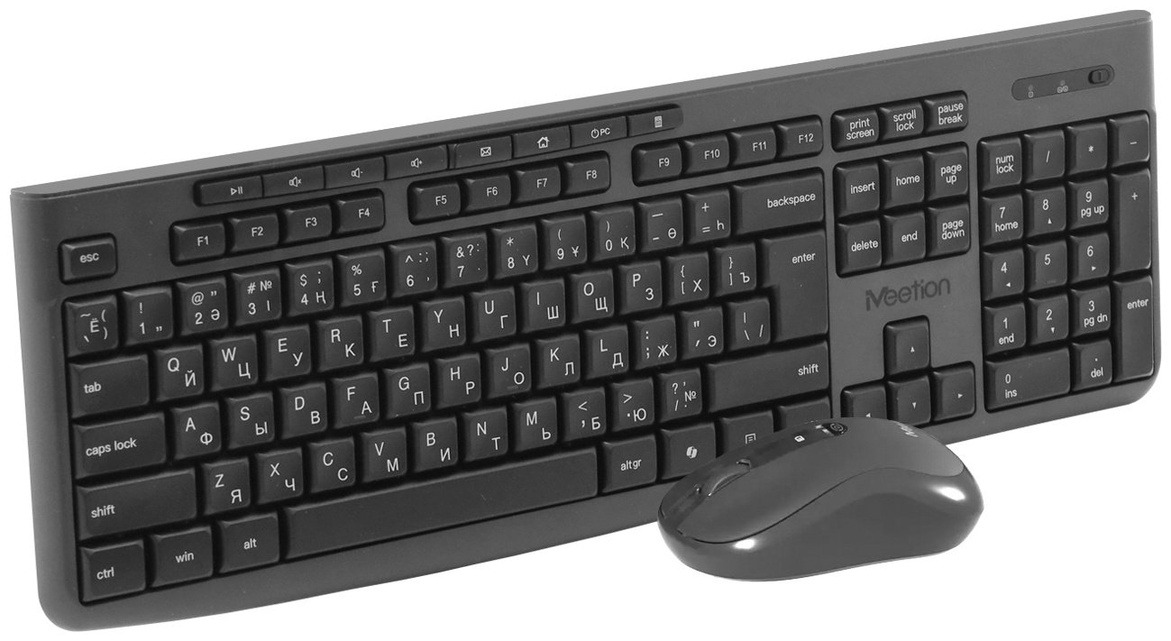 Клавиатура MeeTion CW295 Black черный купить,NaN