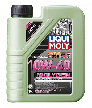 Моторное масло Liqui Moly MOLYGEN 10W40 1л