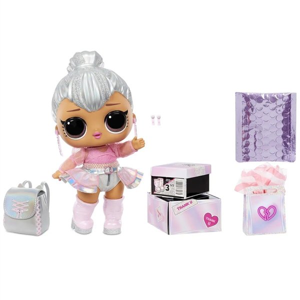 Кукла L.O.L.  Big Baby Kitty Queen блондинка  28см купить,NaN