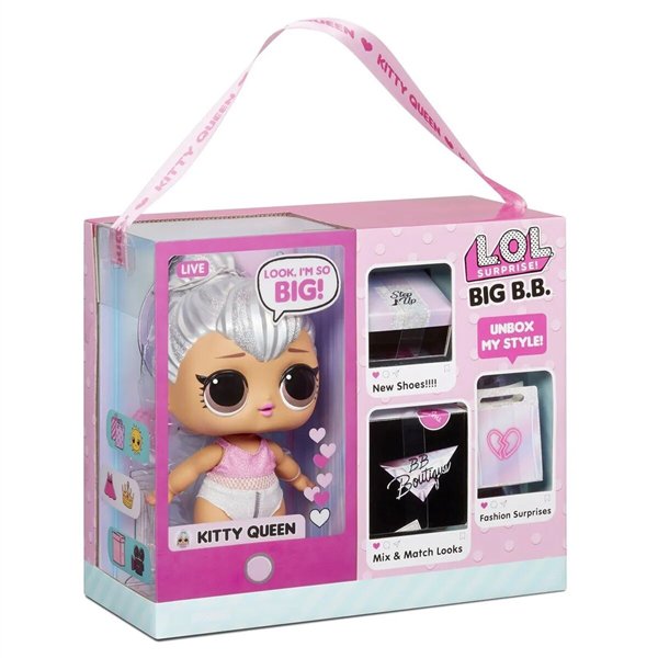 Кукла L.O.L.  Big Baby Kitty Queen блондинка  28см купить,NaN
