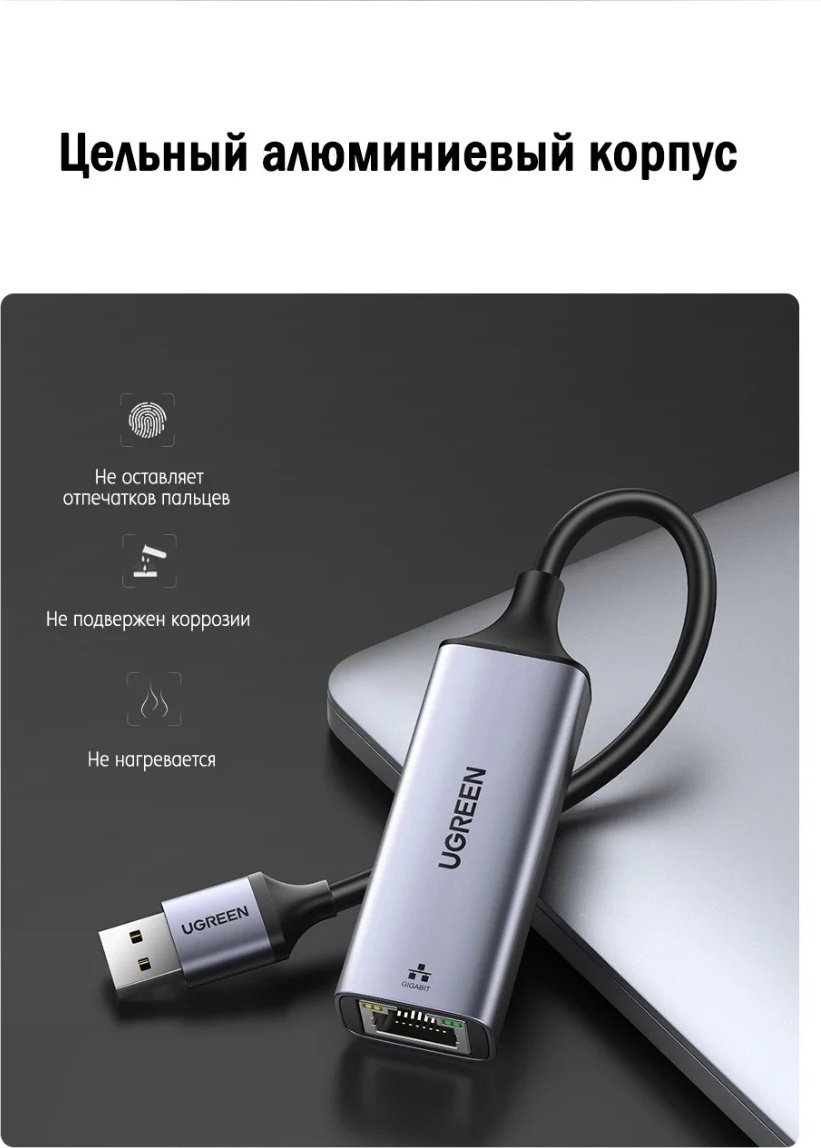 Сетевая карта Ugreen CM209 купить,NaN