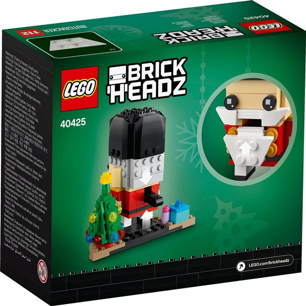 Конструктор Lego Brick Headz Щелкунчик 40425 купить,NaN