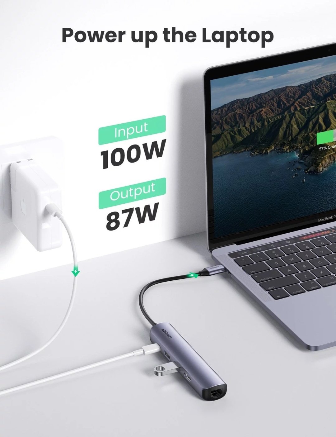 Док-станция Ugreen 10919 серебристый купить,NaN