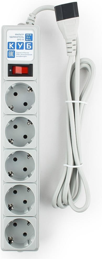 Power Cube SPG-B-10 серый 3 м купить,NaN