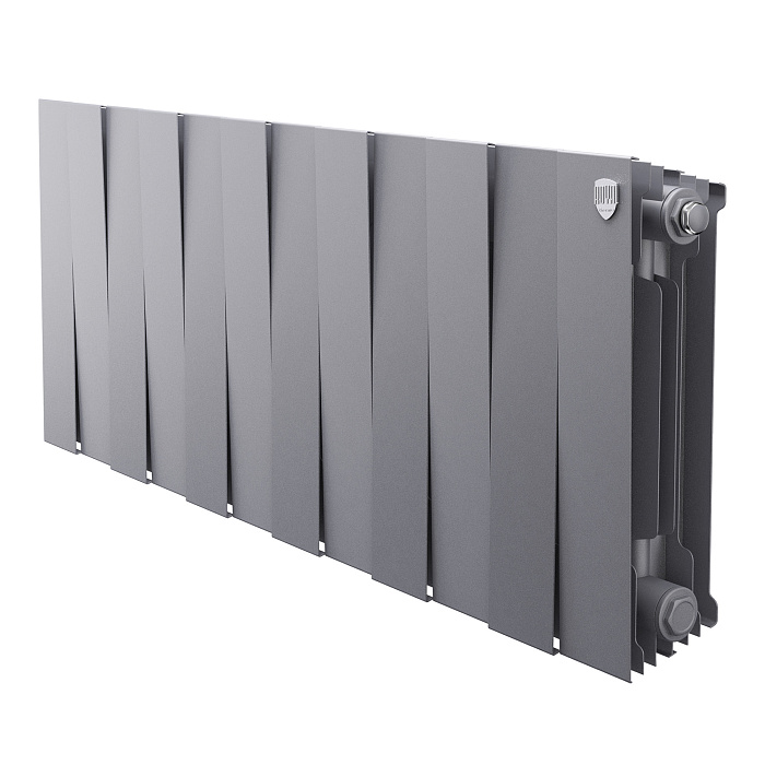 Радиатор биметаллический Royal Thermo PianoForte 300 Silver Satin 12 секций купить,148800