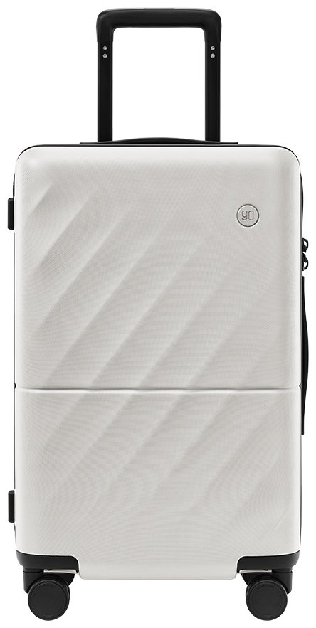 Чемодан NinetyGo Ripple Luggage 24" White, 6941413222242 полиэстер 62 л белый купить,NaN