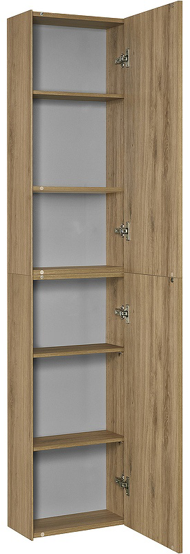Шкаф для ванной Aquaon Либерти 1A280003LYC70 40x20x90см дуб эльвезия купить,NaN