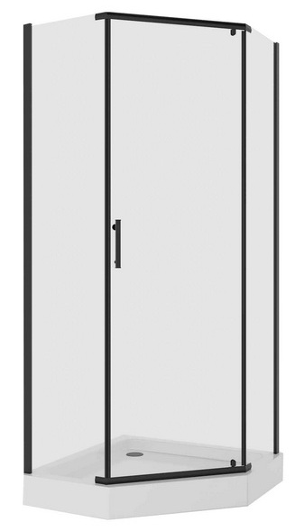 Душевое ограждение Niagara NG-6834-08 Black 100x100x190см