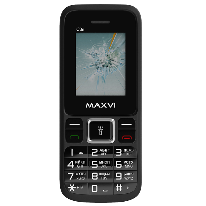 Мобильный телефон Maxvi C3n Black - ForteMarket Мобильный телефон Maxvi C3n Black купить,17890
