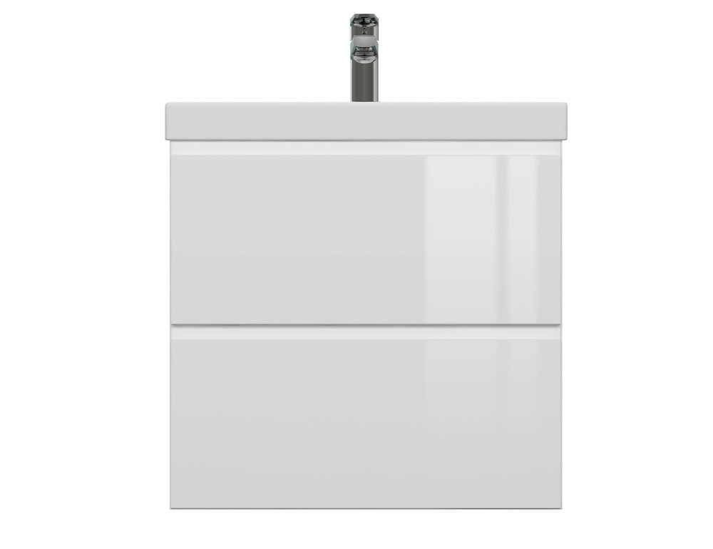 Тумба с раковиной Cersanit Moduo 60 58.5x44.5x57см белый купить,NaN