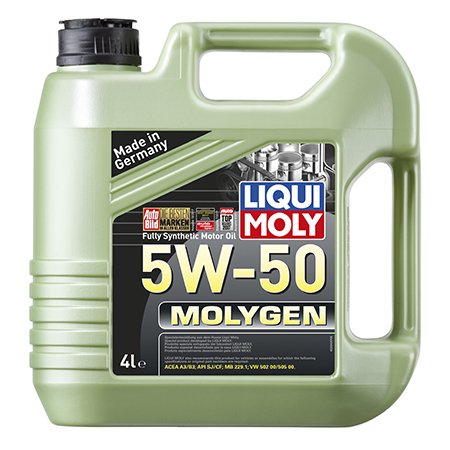 Моторное масло Liqui Moly MOLYGEN 5W50 4л купить,NaN