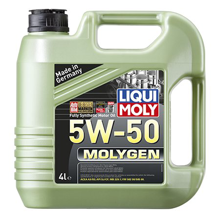 Моторное масло Liqui Moly MOLYGEN 5W50 4л купить,NaN