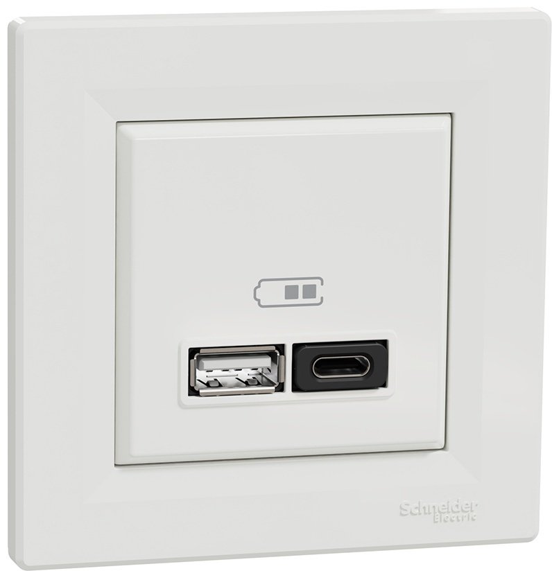 APC by Schneider Electric встраиваемая EPH2700421, USB-розетка купить,NaN