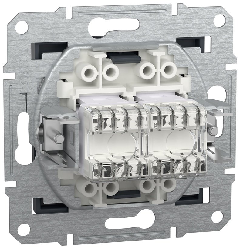 Schneider Electric встраиваемая EPH4800171, USB-розетка цвет антрацит купить,NaN