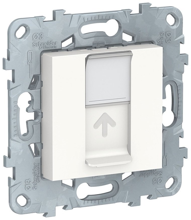 Schneider встраиваемая NU541518, компьютерный (RJ45)
