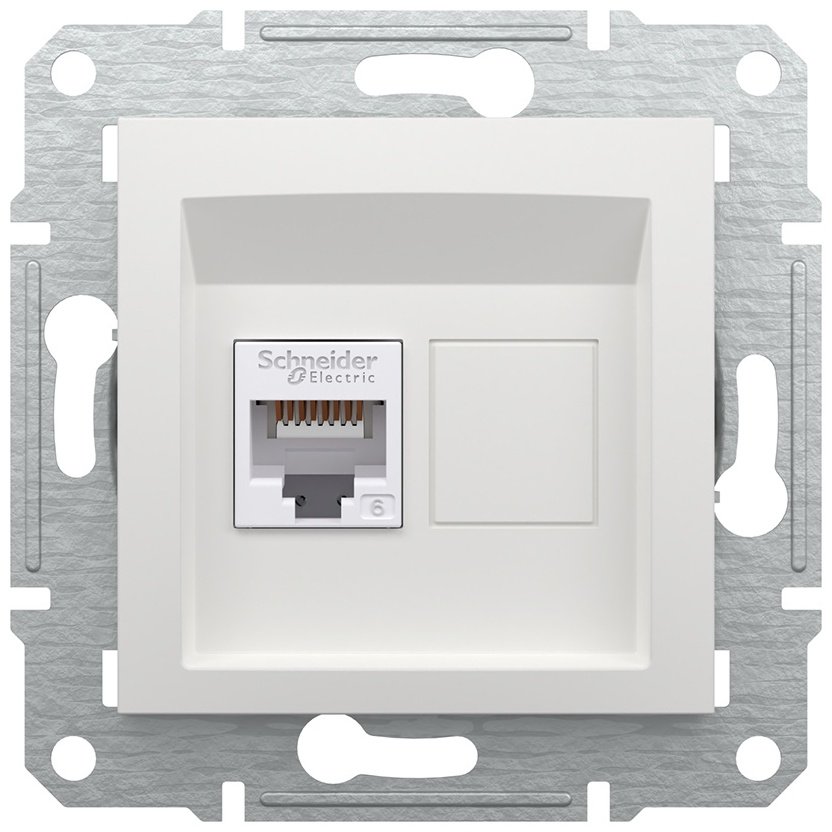 Schneider встраиваемая EPH4770121, компьютерный (RJ45) купить,NaN