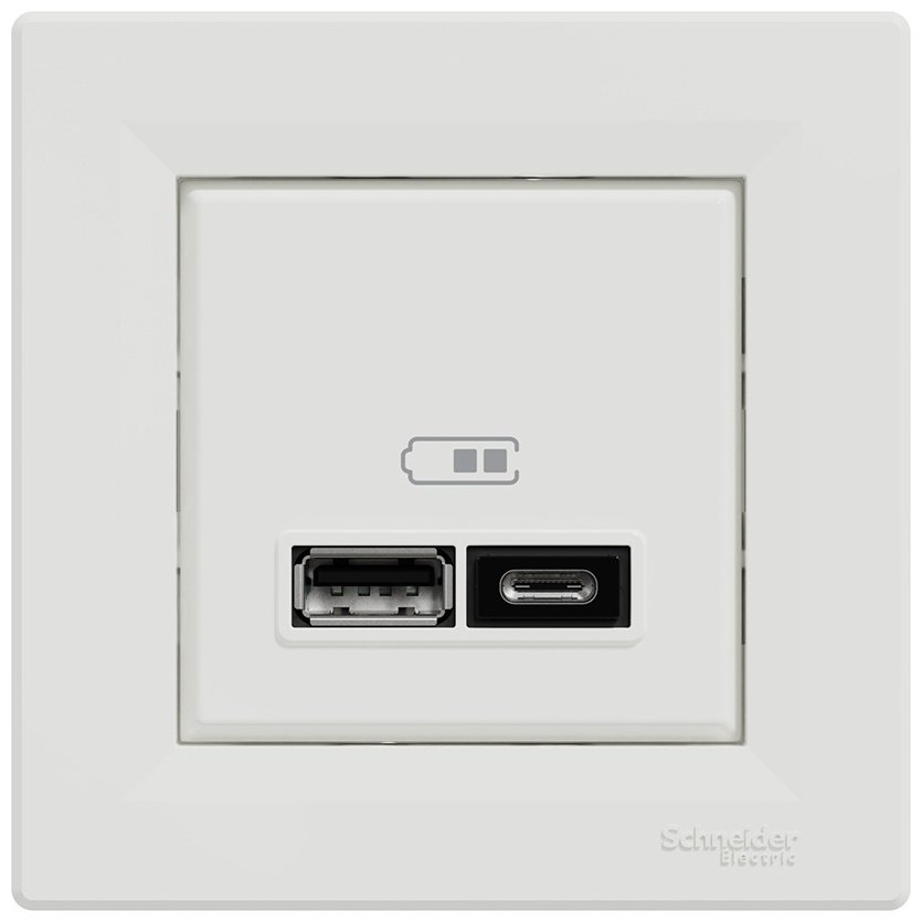 APC by Schneider Electric встраиваемая EPH2700321, USB-розетка