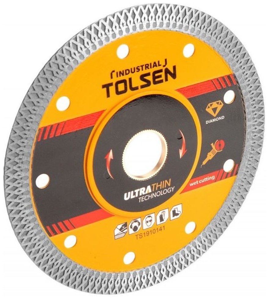Диск отрезной алмазный 230x22.2х1.2 мм, TOLSEN 76759