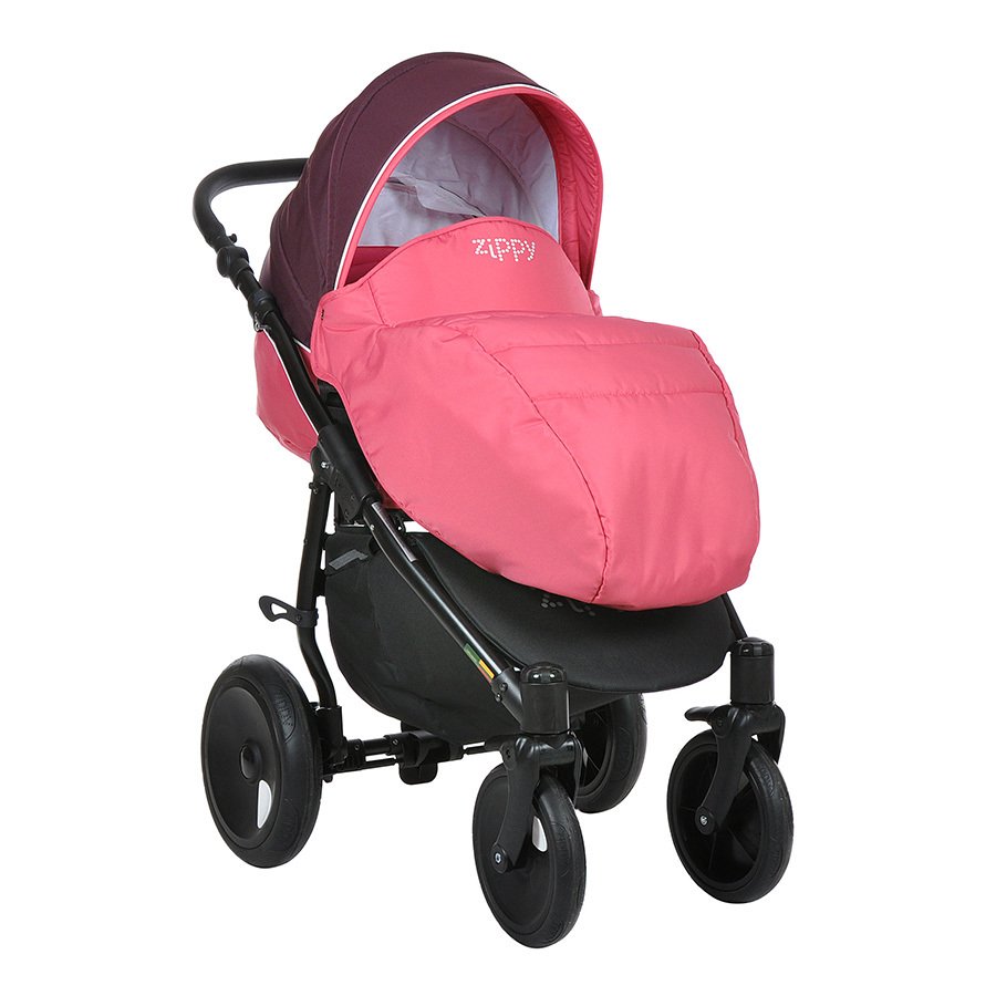 Коляска 2 в 1 Tutis Zippy Orbit бордовая купить,NaN