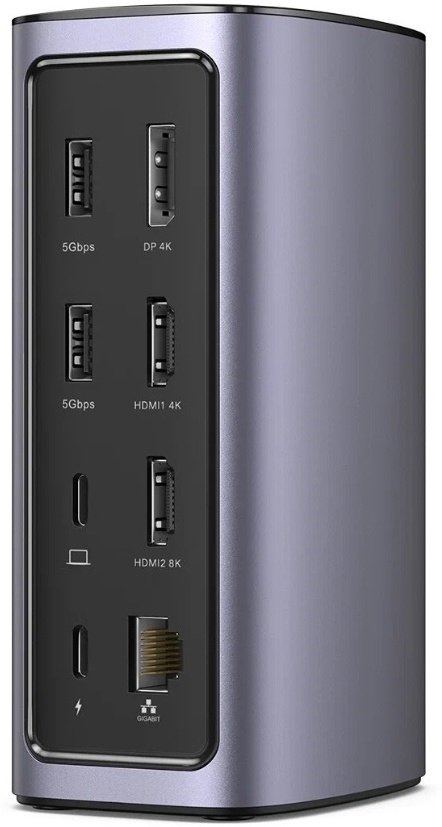 Док-станция Ugreen CM555 (90325) серый купить,NaN
