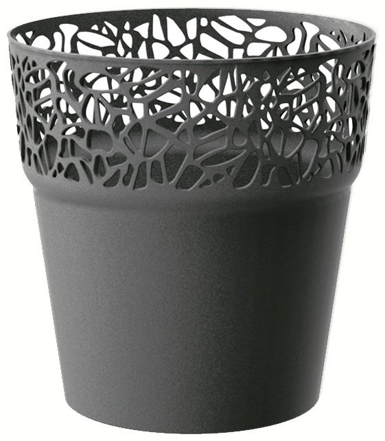 Prosperplast кашпо DNAT175 (GRAY), пластик купить,NaN