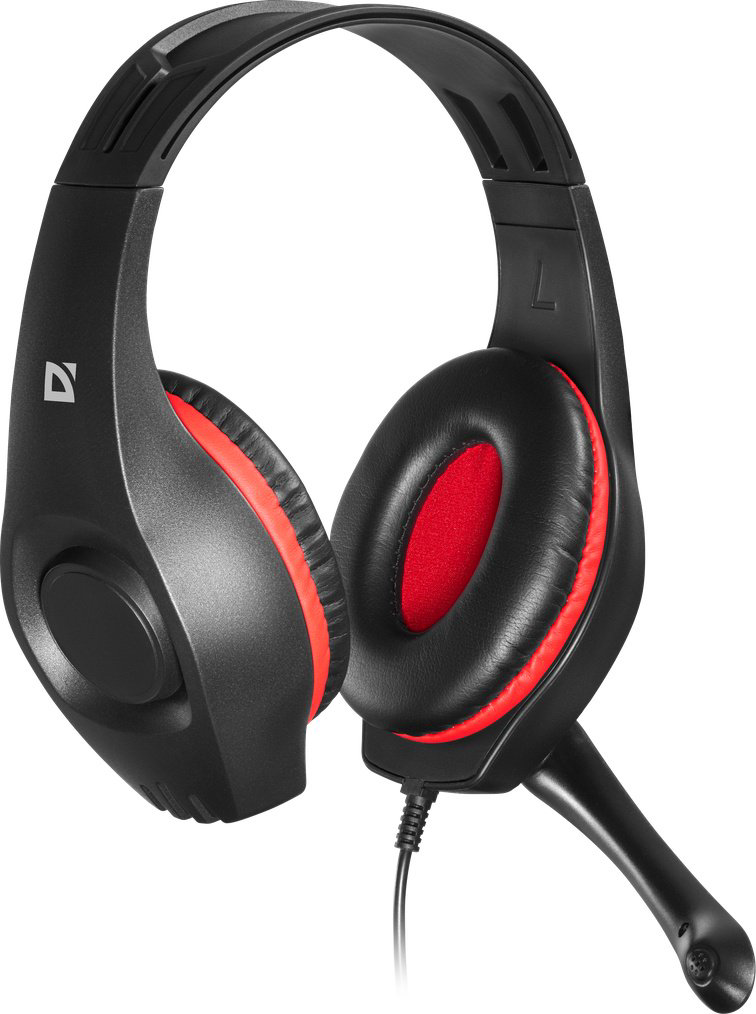 Наушники Defender Tune 130 черно-красные купить,NaN