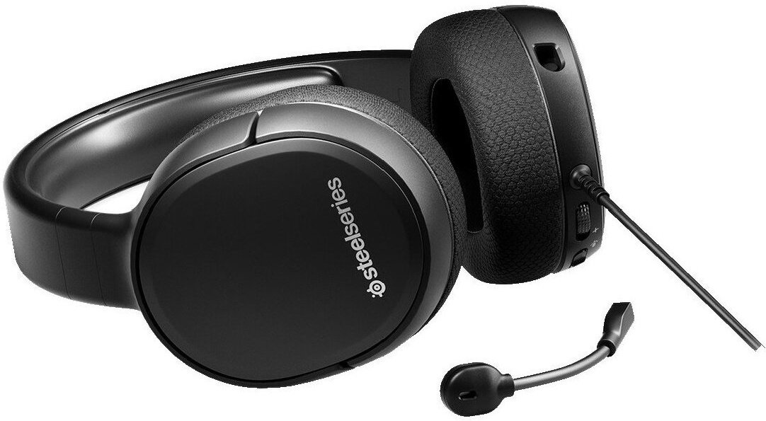Наушники SteelSeries Arctis 1 PS5 61425 черные купить,NaN