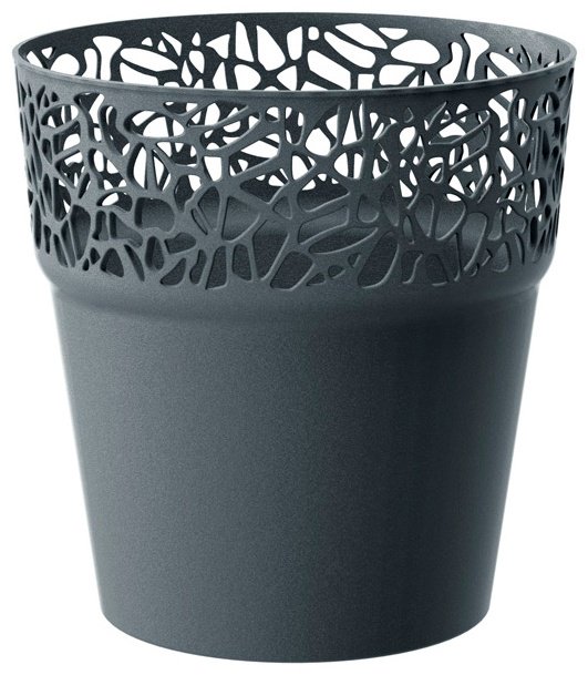 Prosperplast кашпо DNAT145 (GRAY), пластик купить,NaN