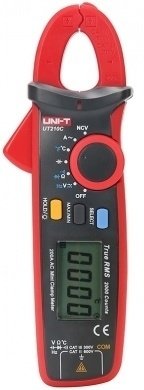 UNI-T UT210C Токоизмерительные клещи True RMS до 200А (AC) купить,NaN