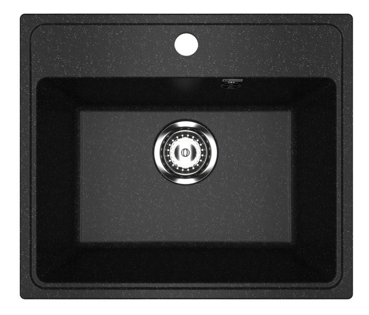 Мойка кухонная Cetus С-490-004 49х42х19см черный