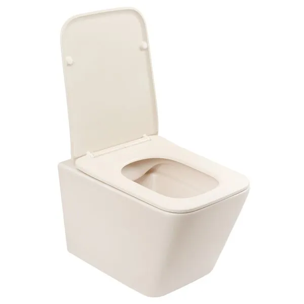 Унитаз Abber Rechteck AC1201MBE 53х35,5х36см светло-бежевый купить,154100