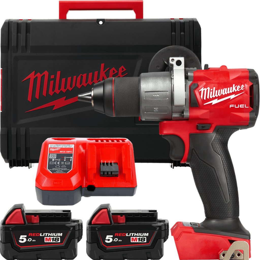 Milwaukee дрель-шуруповерт M18 FDD2-502X 4933464267 купить,NaN