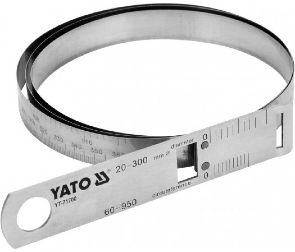 YATO мерная лента строительная YT-71700, 0.95 м х 25 мм купить,NaN