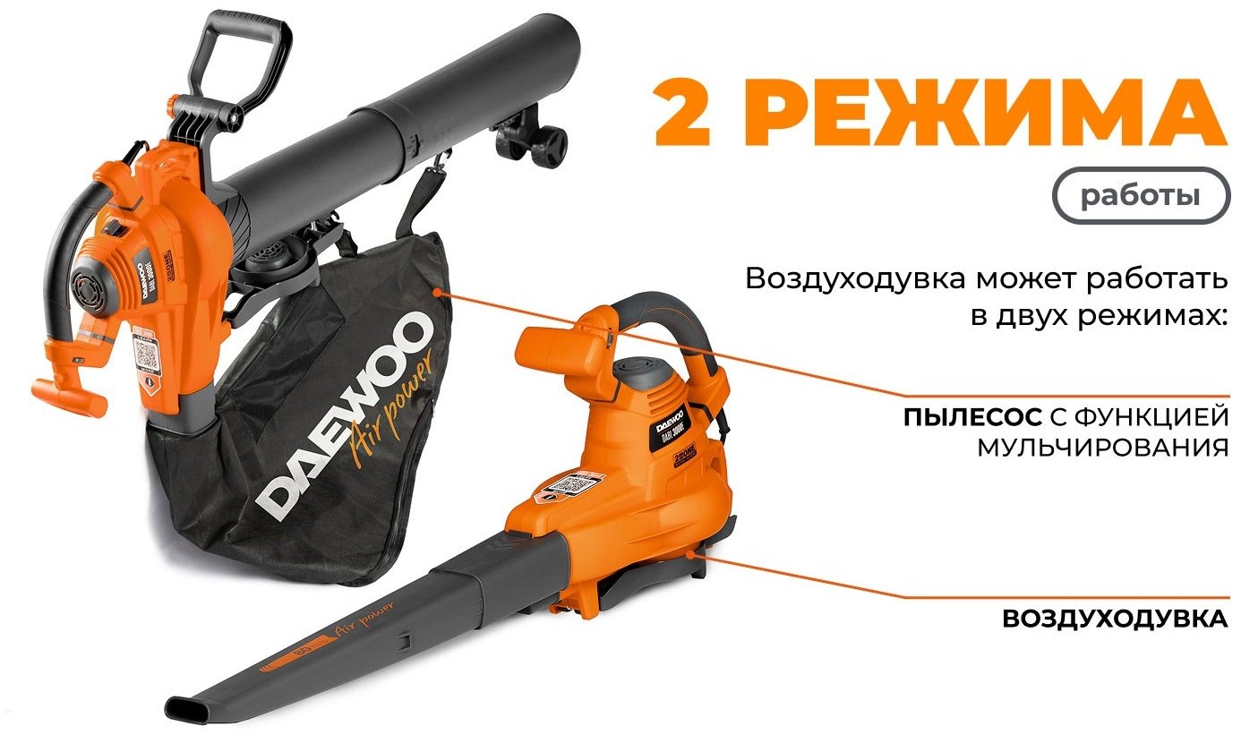 Воздуходувка Daewoo DABL 3000E купить,NaN