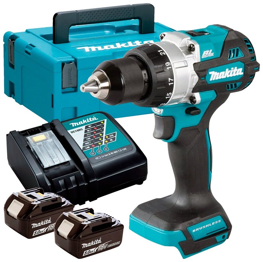 Makita дрель-шуруповерт DHP486RTJ купить,NaN