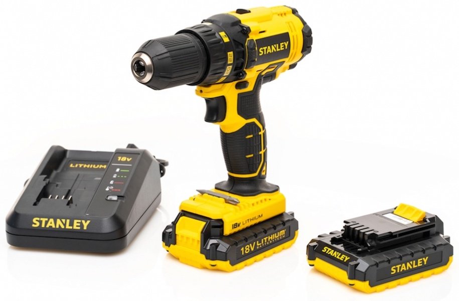 STANLEY дрель-шуруповерт SCD20S2K-RU купить,NaN
