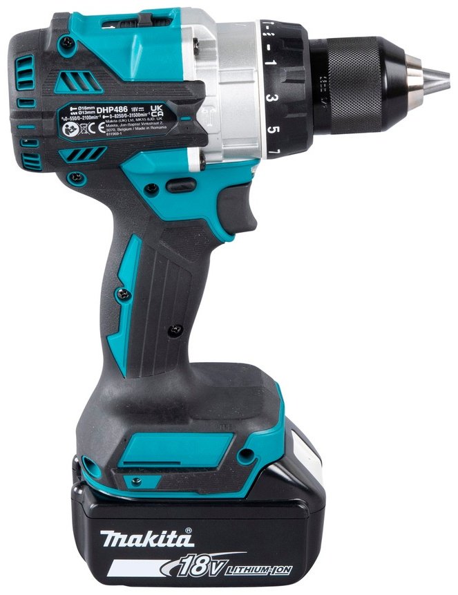 Makita дрель-шуруповерт DHP486RTJ купить,NaN