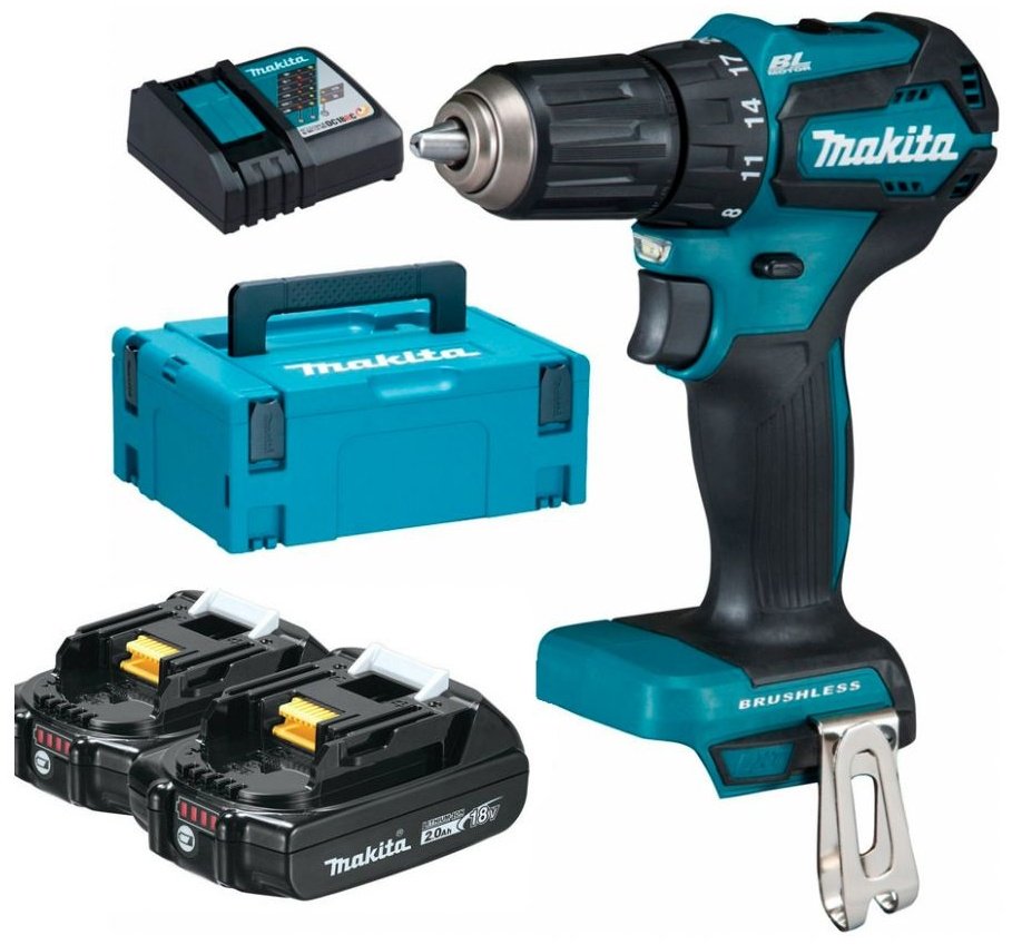 Дрель-шуруповерт Makita DDF485RAJ купить,NaN