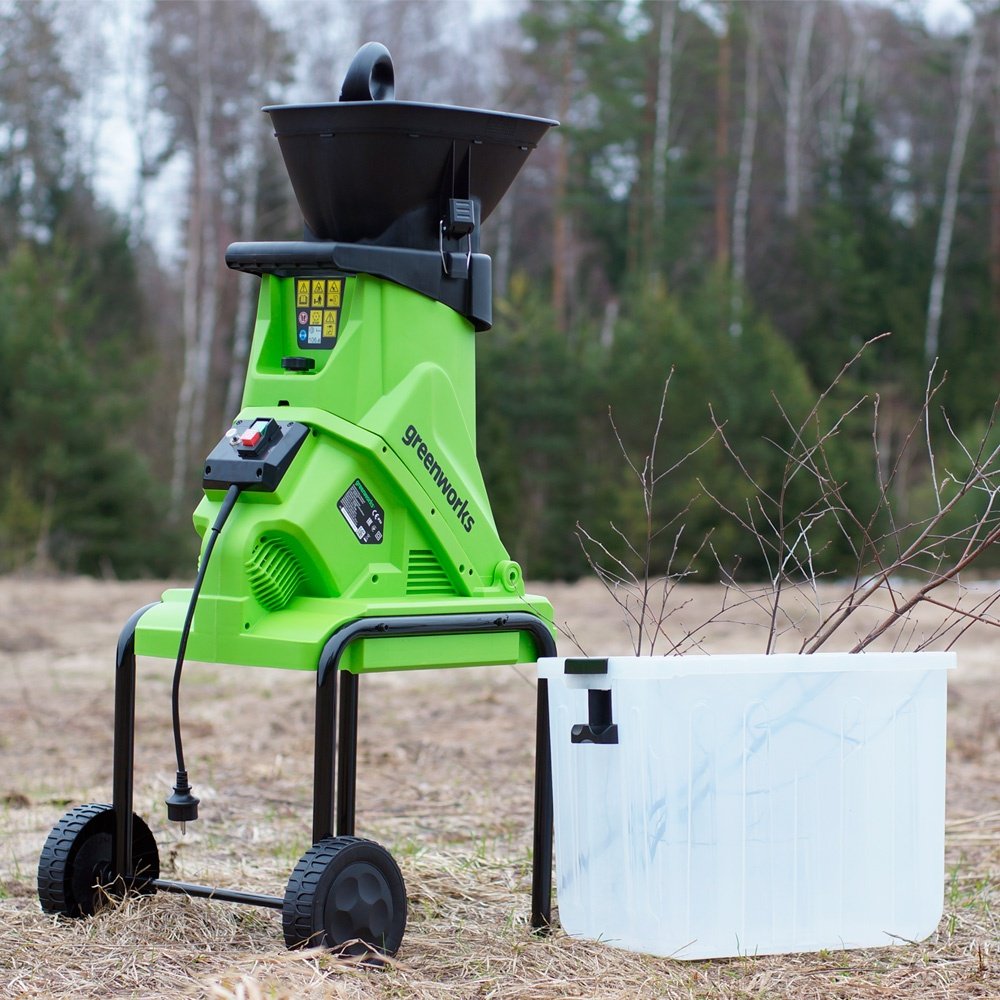Измельчитель Greenworks 2206707 купить,NaN