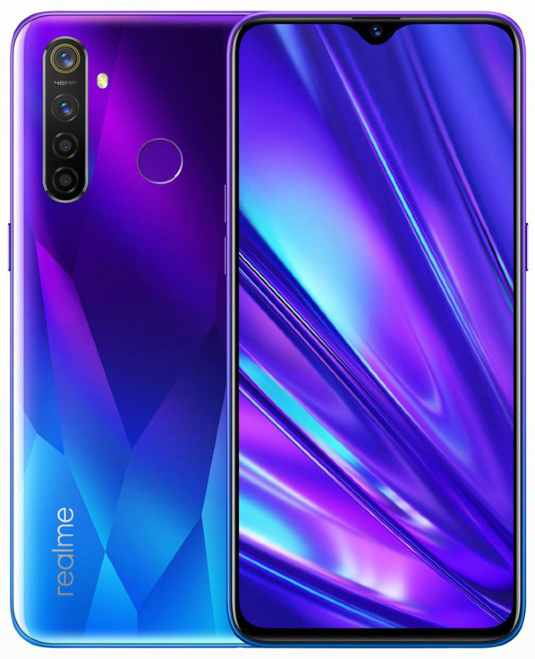 Смартфон Realme 5 128Gb Blue купить,NaN