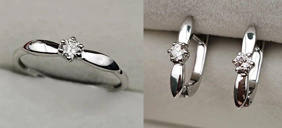 Комплект Deimantas 110143355 16,5р 0,1ct 0,215ct. купить,NaN