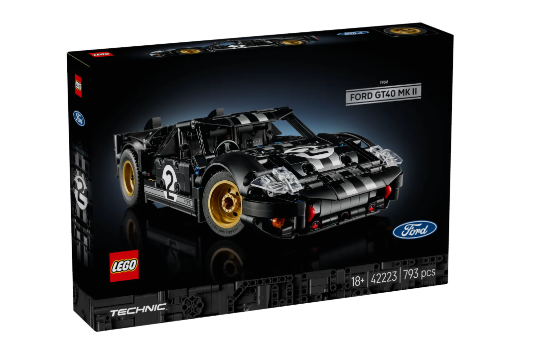 Конструктор Lego Гоночный автомобиль Ford GT40 MKII 1966 года выпуска Technic 42223 купить,61462