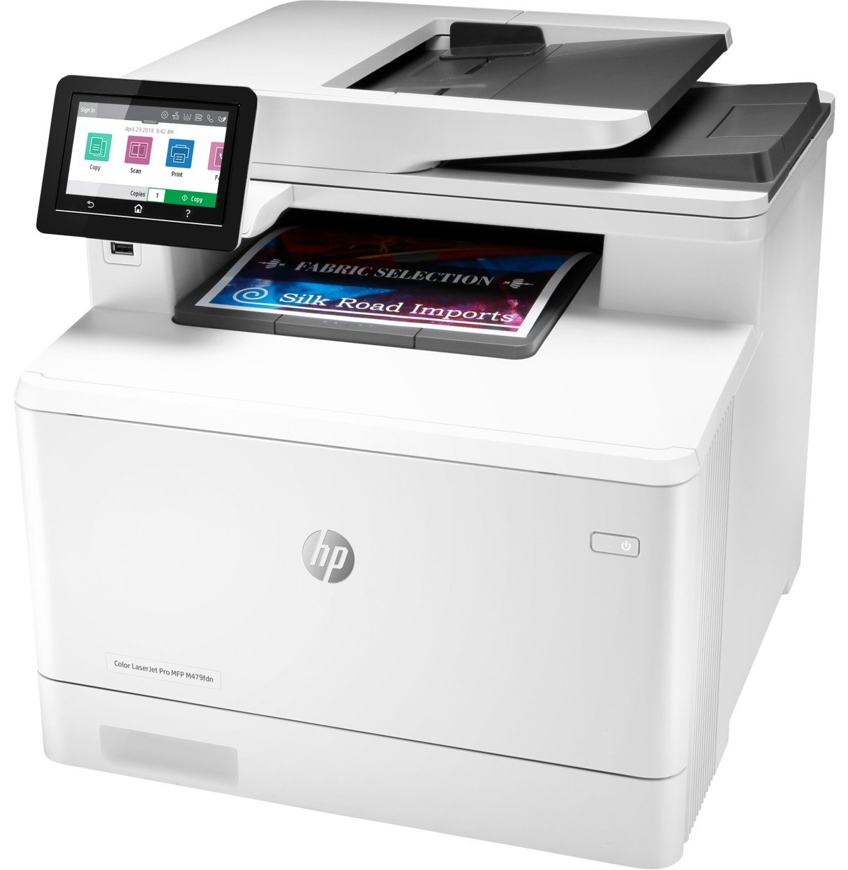 МФУ HP Color LaserJet Pro M479fdn белое купить,0
