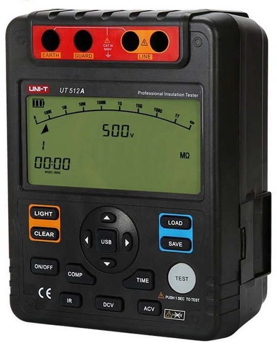 UNI-T мегаомметр UT512A, цифровой купить,NaN